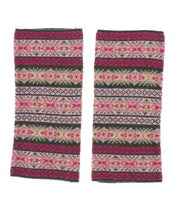 Load image into Gallery viewer, Cashmere Blend Fairisle Wrist Warmers