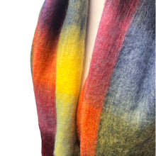 Load image into Gallery viewer, Colour Block Super Soft Checked Winter Scarf