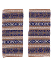 Load image into Gallery viewer, Cashmere Blend Fairisle Wrist Warmers