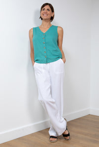Lily and Me Classic Linen and Viscose trousers