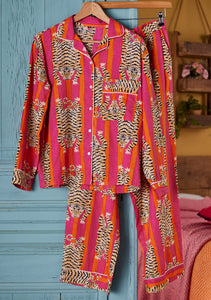 Namaste UK Tiger Stripe Pyjamas