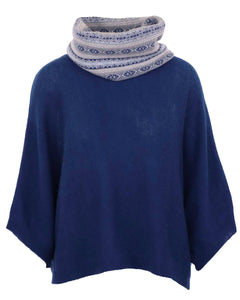 Cashmere Blend Fairisle Snood