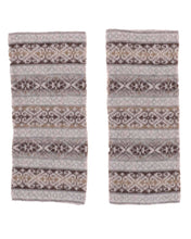 Load image into Gallery viewer, Cashmere Blend Fairisle Wrist Warmers