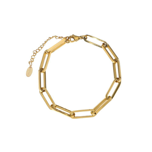 Gold plated Link Bracelet