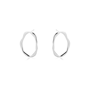 Silver plated hoop  Earrings