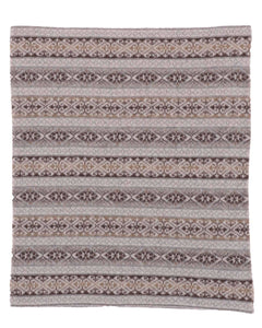 Cashmere Blend Fairisle Snood