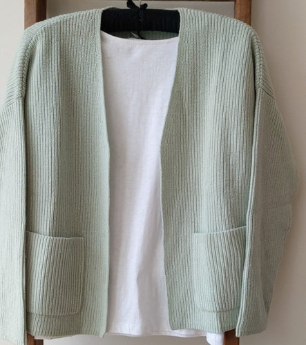 Loose fit Cardigan Cashmere and Organic Lambswool