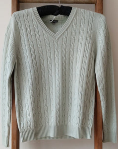 Classic Cable Knit Cashmere and Organic lambswool