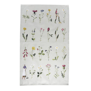 Wild Flowers Laura Stoddart Tea Towel
